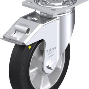 Blickle 752850 LH-ALEV 200K-FI-EL Kółko skrętne z hamulcem Średnica koła: 200 mm Maksymalne obciążenie: 500 kg 1 szt. Blickle 752850 LH-ALEV 200K-FI-EL Kółko skrętne z hamulcem Średnica koła: 200 mm Maksymalne obciążenie: 500 kg 1 szt.