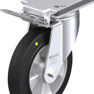 Blickle 852025 LH-ALEV 200K-IS-EL Kółko skrętne z hamulcem Średnica koła: 200 mm Maksymalne obciążenie: 500 kg 1 szt. Blickle 852025 LH-ALEV 200K-IS-EL Kółko skrętne z hamulcem Średnica koła: 200 mm Maksymalne obciążenie: 500 kg 1 szt.