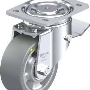 Blickle 738993 LH-ALTH 127K-ST-AS Kółko skrętne z hamulcem Średnica koła: 125 mm Maksymalne obciążenie: 750 kg 1 szt.