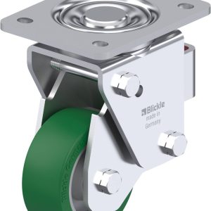 Blickle 755358 LHF-ALST 100K-3 Kółko skrętne, sprężynowe Średnica koła: 100 mm Maksymalne obciążenie: 320 kg 1 szt.