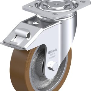 Blickle 754605 LH-GB 180K-FI Kółko skrętne z hamulcem Średnica koła: 180 mm Maksymalne obciążenie: 900 kg 1 szt. Blickle 754605 LH-GB 180K-FI Kółko skrętne z hamulcem Średnica koła: 180 mm Maksymalne obciążenie: 900 kg 1 szt.
