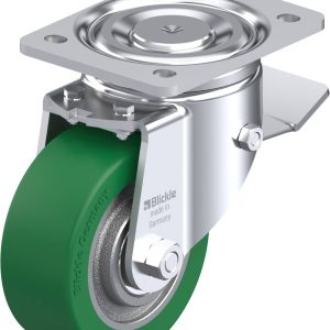 Blickle 852384 LH-GST 127K-ST Kółko skrętne z hamulcem Średnica koła: 125 mm Maksymalne obciążenie: 450 kg 1 szt. Blickle 852384 LH-GST 127K-ST Kółko skrętne z hamulcem Średnica koła: 125 mm Maksymalne obciążenie: 450 kg 1 szt.