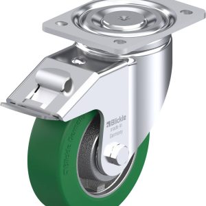 Blickle 754609 LH-GST 150K-FI Kółko skrętne z hamulcem Średnica koła: 150 mm Maksymalne obciążenie: 570 kg 1 szt. Blickle 754609 LH-GST 150K-FI Kółko skrętne z hamulcem Średnica koła: 150 mm Maksymalne obciążenie: 570 kg 1 szt.