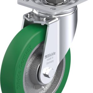 Blickle 852393 LH-GST 200K-CS13 Kółko skrętne z hamulcem Średnica koła: 200 mm Maksymalne obciążenie: 800 kg 1 szt. Blickle 852393 LH-GST 200K-CS13 Kółko skrętne z hamulcem Średnica koła: 200 mm Maksymalne obciążenie: 800 kg 1 szt.