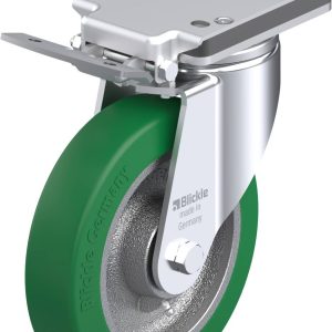 Blickle 852392 LH-GST 200K-IS Kółko skrętne z hamulcem Średnica koła: 200 mm Maksymalne obciążenie: 800 kg 1 szt. Blickle 852392 LH-GST 200K-IS Kółko skrętne z hamulcem Średnica koła: 200 mm Maksymalne obciążenie: 800 kg 1 szt.
