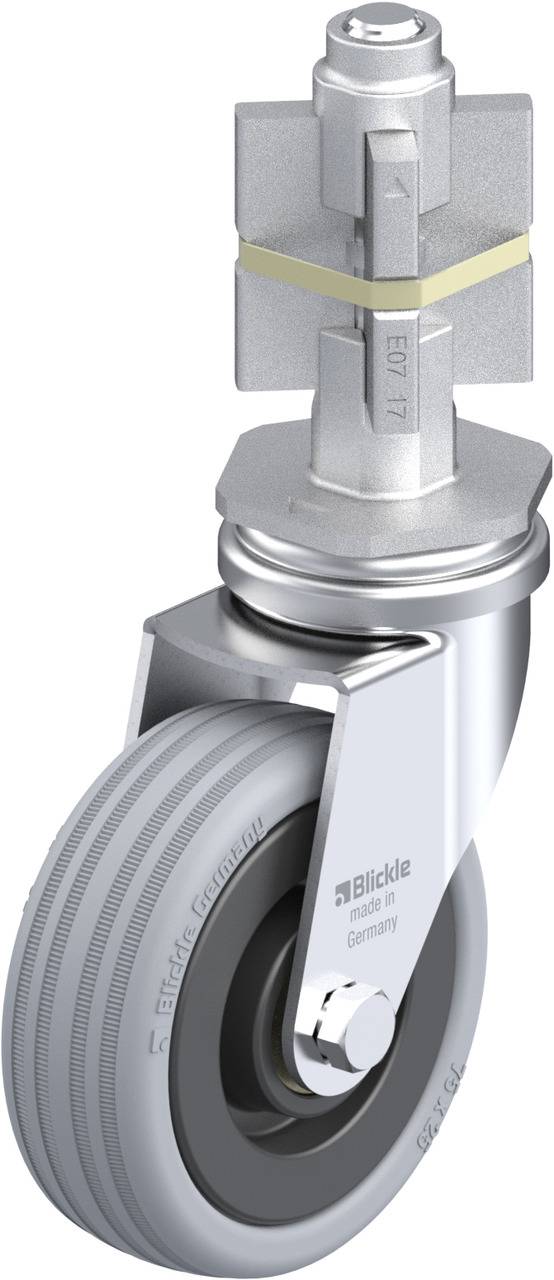 Blickle 738329 LRA-VPA 75K-E07 Kółko skrętne Średnica koła: 75 mm Maksymalne obciążenie: 60 kg 1 szt. - obrazek 1