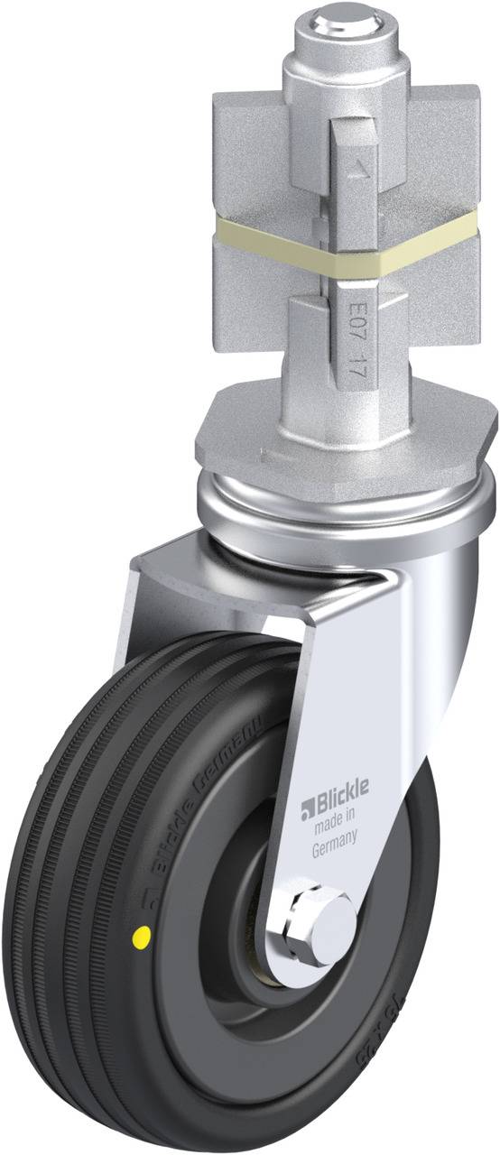 Blickle 740362 LRA-VPA 75K-EL-E07 Kółko skrętne Średnica koła: 75 mm Maksymalne obciążenie: 45 kg 1 szt. - obrazek 1