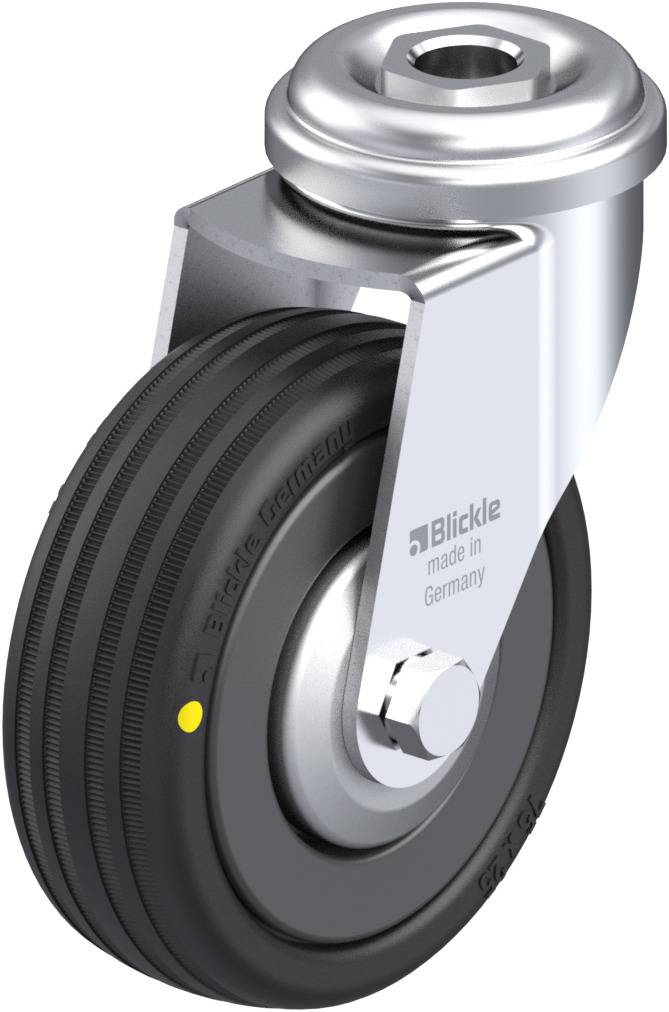 Blickle 751157 LRA-VPA 75K-EL-FA Kółko skrętne Średnica koła: 75 mm Maksymalne obciążenie: 45 kg 1 szt. - obrazek 1