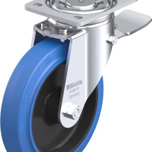 Blickle 750083 LH-POEV 200R-ST-SB Kółko skrętne z hamulcem Średnica koła: 200 mm Maksymalne obciążenie: 500 kg 1 szt.