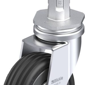 Blickle 672758 LRA-VPA 75K-EL-FA-E02 Kółko skrętne Średnica koła: 75 mm Maksymalne obciążenie: 45 kg 1 szt.