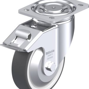 Blickle 750109 LH-POTH 150K-FI-FA Kółko skrętne z hamulcem Średnica koła: 150 mm Maksymalne obciążenie: 500 kg 1 szt.