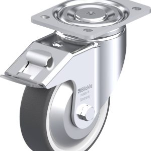 Blickle 750110 LH-POTH 150R-FI-FA Kółko skrętne z hamulcem Średnica koła: 150 mm Maksymalne obciążenie: 500 kg 1 szt.