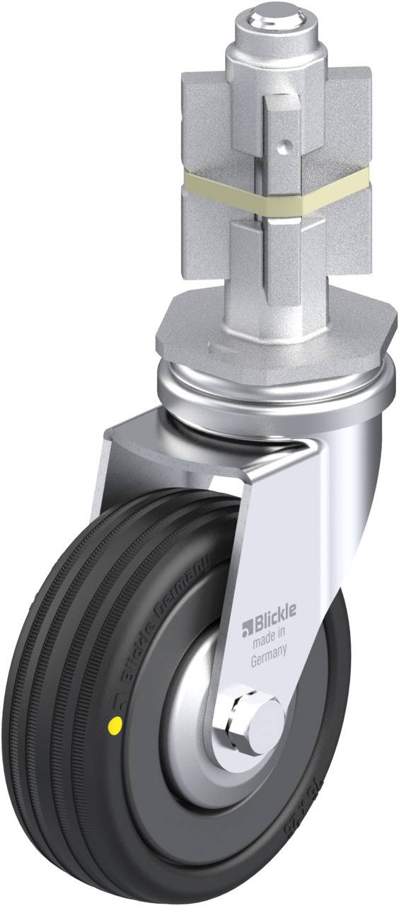 Blickle 751161 LRA-VPA 75K-EL-FA-E05 Kółko skrętne Średnica koła: 75 mm Maksymalne obciążenie: 45 kg 1 szt. - obrazek 1