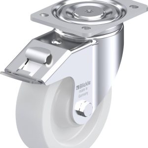Blickle 754630 LH-SPO 160G-FI Kółko skrętne z hamulcem Średnica koła: 160 mm Maksymalne obciążenie: 850 kg 1 szt. Blickle 754630 LH-SPO 160G-FI Kółko skrętne z hamulcem Średnica koła: 160 mm Maksymalne obciążenie: 850 kg 1 szt.