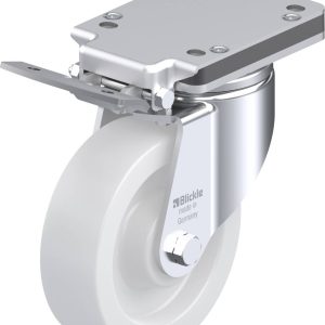 Blickle 852910 LH-SPO 160G-IS Kółko skrętne z hamulcem Średnica koła: 160 mm Maksymalne obciążenie: 850 kg 1 szt.