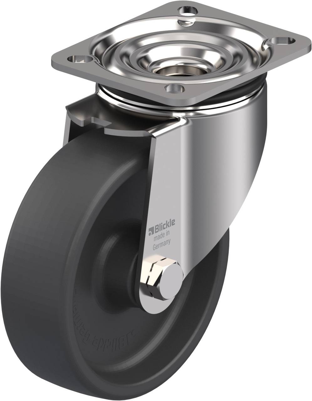 Blickle 754693 LIKX-POHI 125G-1 Kółko skrętne Średnica koła: 125 mm Maksymalne obciążenie: 300 kg 1 szt. - obrazek 1