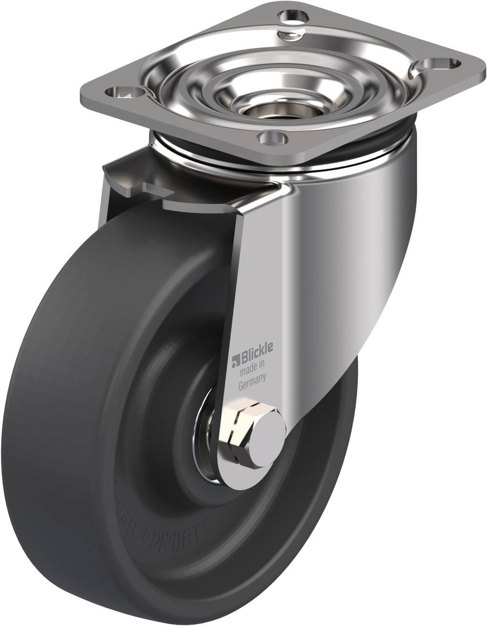Blickle 754695 LIKX-POHI 125HXK-1 Kółko skrętne Średnica koła: 125 mm Maksymalne obciążenie: 300 kg 1 szt. - obrazek 1