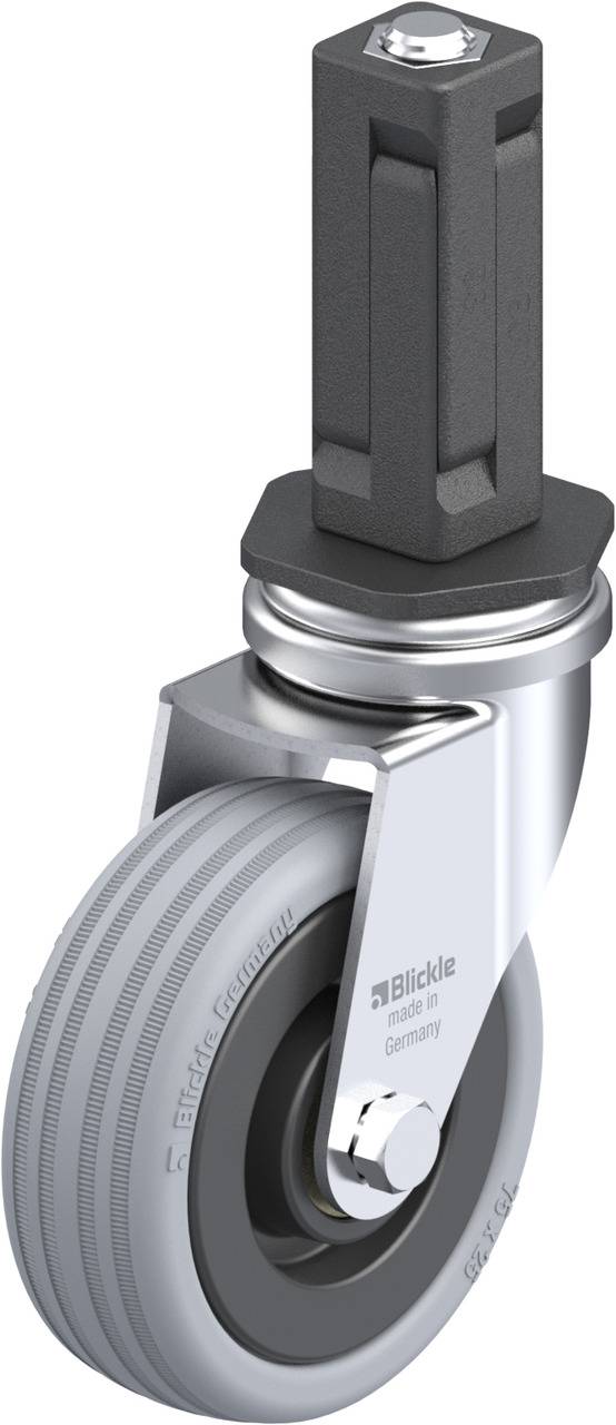 Blickle 848057 LRA-VPA 75K-EV03 Kółko skrętne Średnica koła: 75 mm Maksymalne obciążenie: 60 kg 1 szt. - obrazek 1