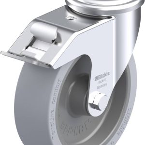 Blickle 763593 LIR-POSI 125G-FI-SG Kółko skrętne z hamulcem Średnica koła: 125 mm Maksymalne obciążenie: 120 kg 1 szt. Blickle 763593 LIR-POSI 125G-FI-SG Kółko skrętne z hamulcem Średnica koła: 125 mm Maksymalne obciążenie: 120 kg 1 szt.