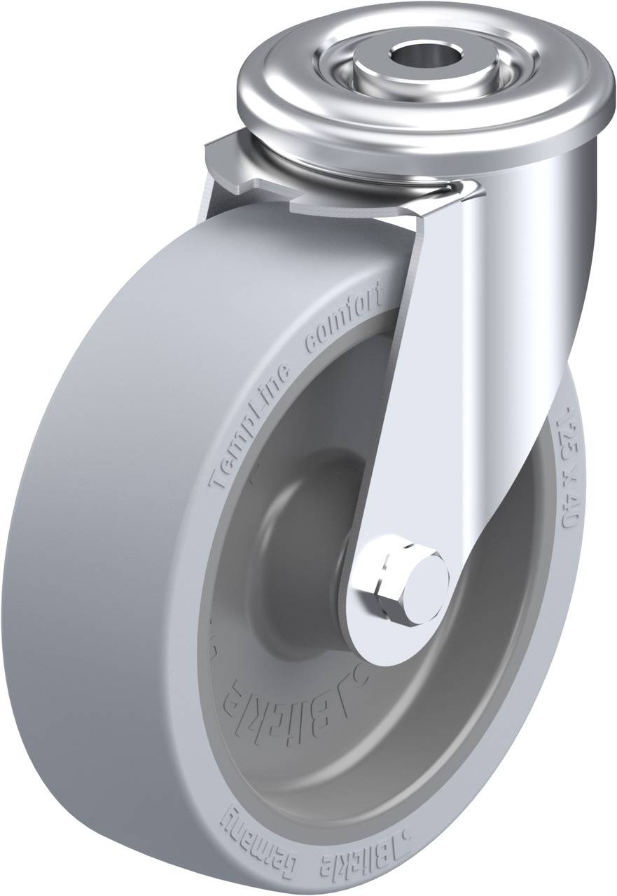 Blickle 757062 LIR-POSI 125G-SG Kółko skrętne Średnica koła: 125 mm Maksymalne obciążenie: 120 kg 1 szt. - obrazek 1