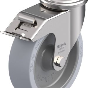 Blickle 763599 LIXR-POSI 125G-FI-SG-OF Kółko skrętne z hamulcem Średnica koła: 125 mm Maksymalne obciążenie: 120 kg 1 sz Blickle 763599 LIXR-POSI 125G-FI-SG-OF Kółko skrętne z hamulcem Średnica koła: 125 mm Maksymalne obciążenie: 120 kg 1 sz