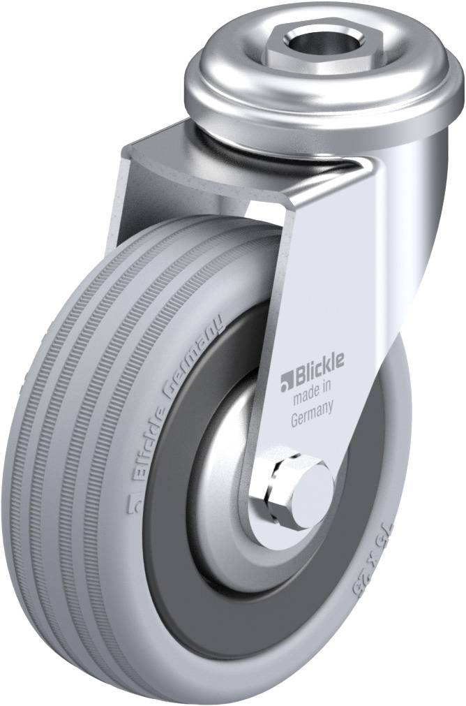 Blickle 226456 LRA-VPA 75K-FA Kółko skrętne Średnica koła: 75 mm Maksymalne obciążenie: 60 kg 1 szt. - obrazek 1