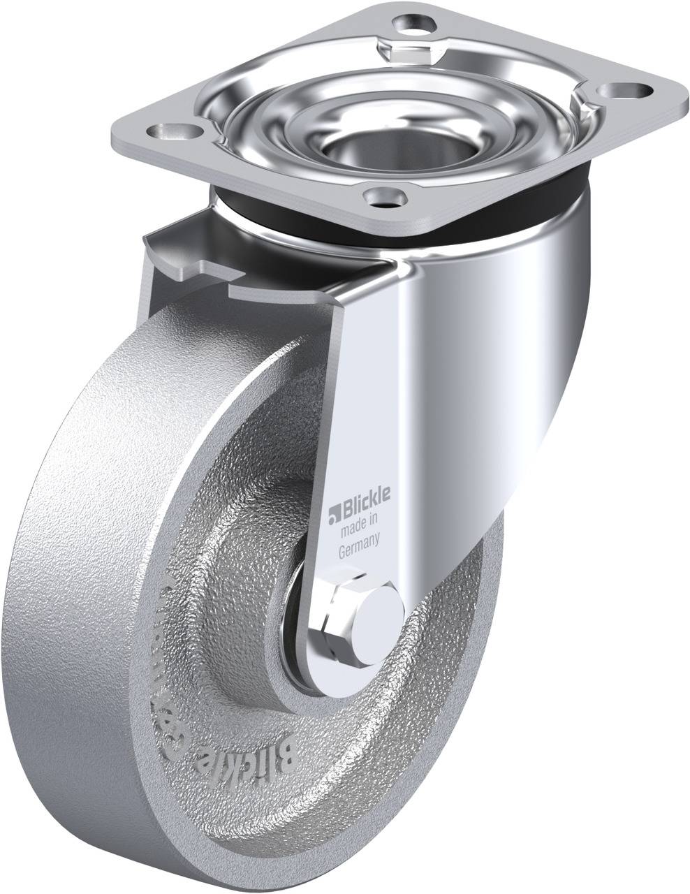 Blickle 754788 LK-G 125K-1 Kółko skrętne Średnica koła: 125 mm Maksymalne obciążenie: 350 kg 1 szt. - obrazek 1