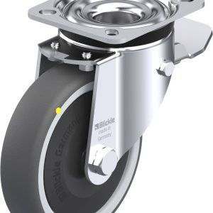 Blickle 852249 LK-PATH 125KF-1-ST-ELS Kółko skrętne z hamulcem Średnica koła: 125 mm Maksymalne obciążenie: 160 kg 1 szt