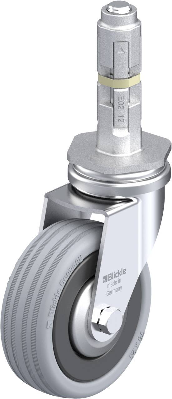 Blickle 278473 LRA-VPA 75K-FA-E02 Kółko skrętne Średnica koła: 75 mm Maksymalne obciążenie: 60 kg 1 szt. - obrazek 1