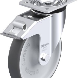 Blickle 760107 LK-PATH 200R-FI Kółko skrętne z hamulcem Średnica koła: 200 mm Maksymalne obciążenie: 500 kg 1 szt.