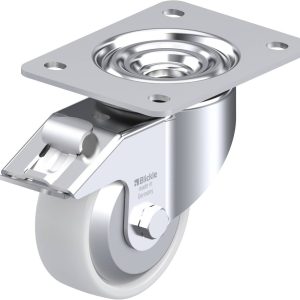Blickle 750238 LK-PO 100R-3-FI-FA Kółko skrętne z hamulcem Średnica koła: 100 mm Maksymalne obciążenie: 280 kg 1 szt.
