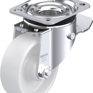 Blickle 416016 LK-PO 100XR-1-ST Kółko skrętne z hamulcem Średnica koła: 100 mm Maksymalne obciążenie: 280 kg 1 szt.
