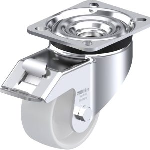 Blickle 842793 LK-PO 82G-FI Kółko skrętne z hamulcem Średnica koła: 80 mm Maksymalne obciążenie: 230 kg 1 szt.