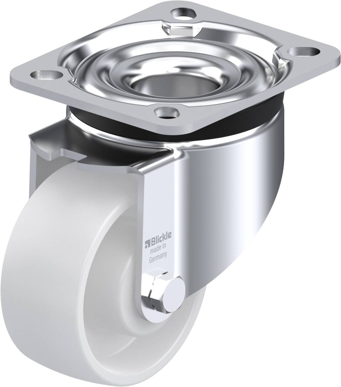 Blickle 754821 LK-PO 82R Kółko skrętne Średnica koła: 80 mm Maksymalne obciążenie: 230 kg 1 szt. - obrazek 1