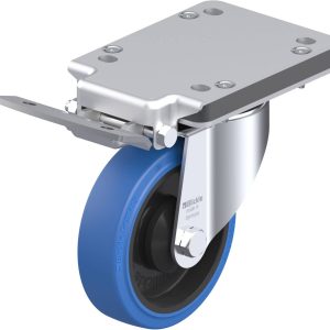 Blickle 851183 LK-POEV 125KA-3-IS-SB Kółko skrętne z hamulcem Średnica koła: 125 mm Maksymalne obciążenie: 250 kg 1 szt.