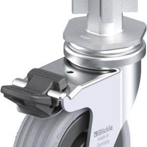 Blickle 283424 LRA-VPA 75K-FI-E05 Kółko skrętne z hamulcem Średnica koła: 75 mm Maksymalne obciążenie: 60 kg 1 szt. Blickle 283424 LRA-VPA 75K-FI-E05 Kółko skrętne z hamulcem Średnica koła: 75 mm Maksymalne obciążenie: 60 kg 1 szt.
