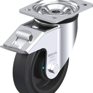 Blickle 851216 LK-POEV 160KAD-FI Kółko skrętne z hamulcem Średnica koła: 160 mm Maksymalne obciążenie: 400 kg 1 szt.