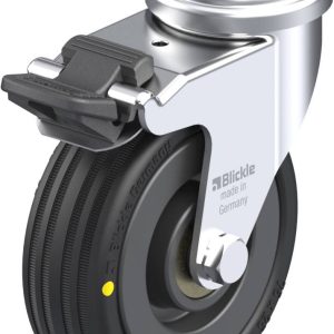 Blickle 299388 LRA-VPA 75K-FI-EL Kółko skrętne z hamulcem Średnica koła: 75 mm Maksymalne obciążenie: 45 kg 1 szt. Blickle 299388 LRA-VPA 75K-FI-EL Kółko skrętne z hamulcem Średnica koła: 75 mm Maksymalne obciążenie: 45 kg 1 szt.