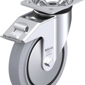Blickle 750382 LK-POEV 200KA-FI-SG-FA Kółko skrętne z hamulcem Średnica koła: 200 mm Maksymalne obciążenie: 500 kg 1 szt Blickle 750382 LK-POEV 200KA-FI-SG-FA Kółko skrętne z hamulcem Średnica koła: 200 mm Maksymalne obciążenie: 500 kg 1 szt
