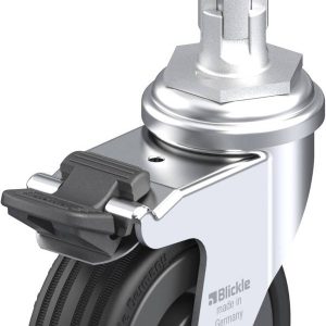 Blickle 751166 LRA-VPA 75K-FI-EL-E01 Kółko skrętne z hamulcem Średnica koła: 75 mm Maksymalne obciążenie: 45 kg 1 szt. Blickle 751166 LRA-VPA 75K-FI-EL-E01 Kółko skrętne z hamulcem Średnica koła: 75 mm Maksymalne obciążenie: 45 kg 1 szt.