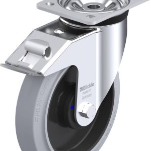 Blickle 851354 LK-POEV 200XKA-FI-SG Kółko skrętne z hamulcem Średnica koła: 200 mm Maksymalne obciążenie: 500 kg 1 szt. Blickle 851354 LK-POEV 200XKA-FI-SG Kółko skrętne z hamulcem Średnica koła: 200 mm Maksymalne obciążenie: 500 kg 1 szt.