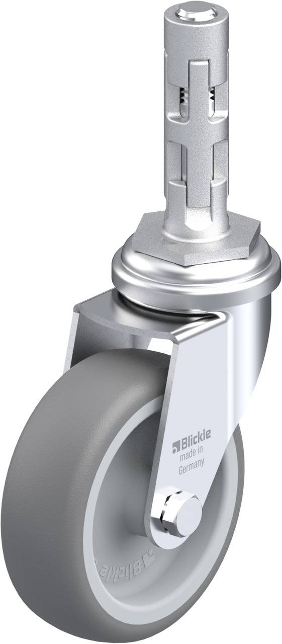 Blickle 613000 LRA-TPA 75G-E01 Kółko skrętne Średnica koła: 75 mm Maksymalne obciążenie: 75 kg 1 szt. - obrazek 1