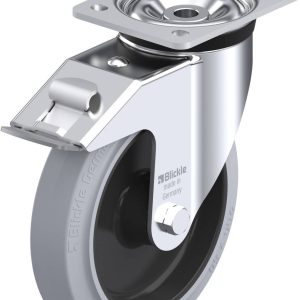 Blickle 851288 LK-POEV 200XR-FI-SG Kółko skrętne z hamulcem Średnica koła: 200 mm Maksymalne obciążenie: 500 kg 1 szt.