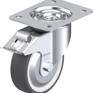 Blickle 750424 LK-POTH 125R-3-FI-FA Kółko skrętne z hamulcem Średnica koła: 125 mm Maksymalne obciążenie: 350 kg 1 szt.