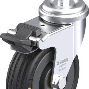 Blickle 581579 LRA-VPA 75K-FI-EL-ES Kółko skrętne z hamulcem Średnica koła: 75 mm Maksymalne obciążenie: 45 kg 1 szt. Blickle 581579 LRA-VPA 75K-FI-EL-ES Kółko skrętne z hamulcem Średnica koła: 75 mm Maksymalne obciążenie: 45 kg 1 szt.