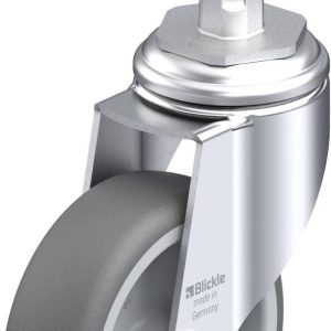 Blickle 848774 LKRA-PATH 101G-11-E12 Kółko skrętne Średnica koła: 100 mm Maksymalne obciążenie: 120 kg 1 szt.