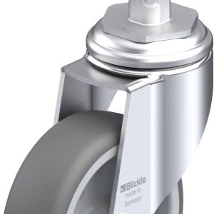 Blickle 848776 LKRA-PATH 101G-11-E14 Kółko skrętne Średnica koła: 100 mm Maksymalne obciążenie: 120 kg 1 szt.