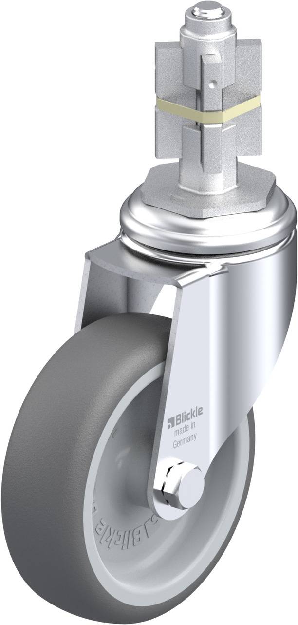 Blickle 848777 LKRA-PATH 101G-11-E15 Kółko skrętne Średnica koła: 100 mm Maksymalne obciążenie: 120 kg 1 szt. - obrazek 1
