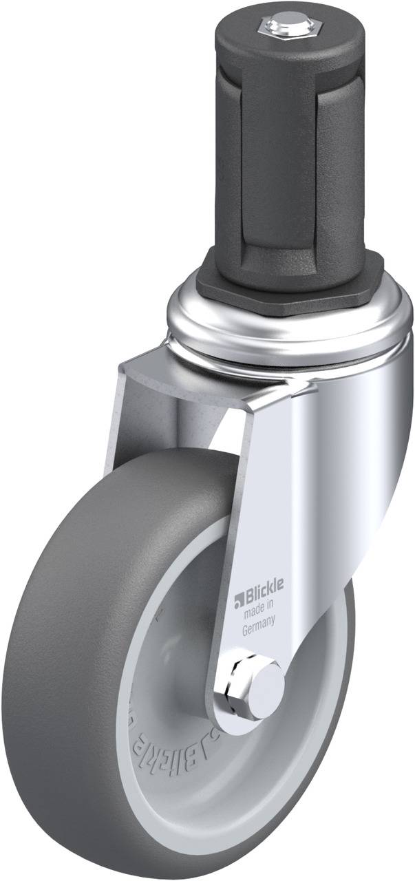Blickle 848782 LKRA-PATH 101G-11-ER15 Kółko skrętne Średnica koła: 100 mm Maksymalne obciążenie: 120 kg 1 szt. - obrazek 1