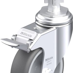 Blickle 848761 LKRA-PATH 101G-11-FI-E14 Kółko skrętne z hamulcem Średnica koła: 100 mm Maksymalne obciążenie: 120 kg 1 s